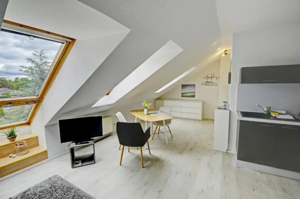 fewo1846 Strandresidenz Wassersleben - Strandmuschel - sonniges Studioapartment im Dachgeschoss
