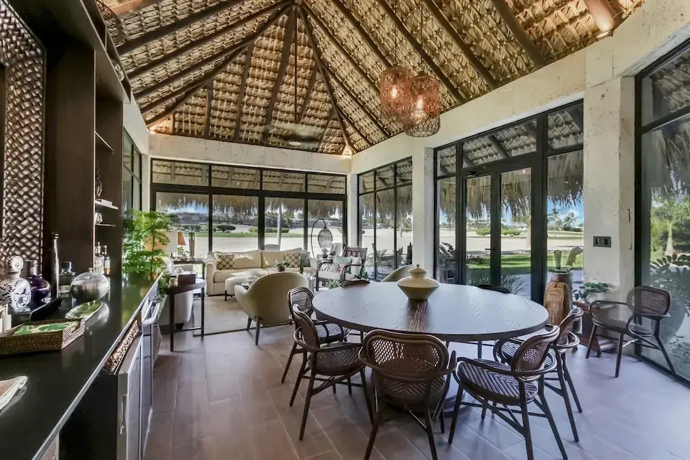New Cap Cana Tropical Villa at Punta Espada With Private Cook, Housekeeping, Exclusive Beach Club Access