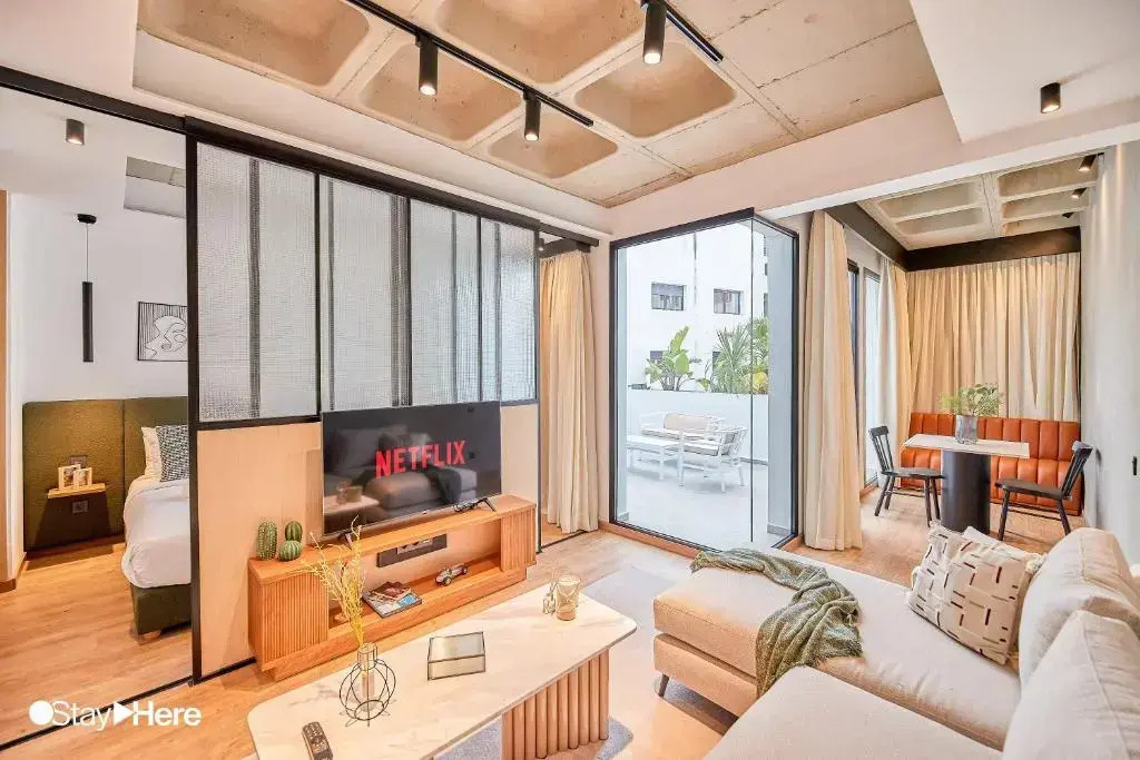 StayHere Casablanca - Gauthier Loft living