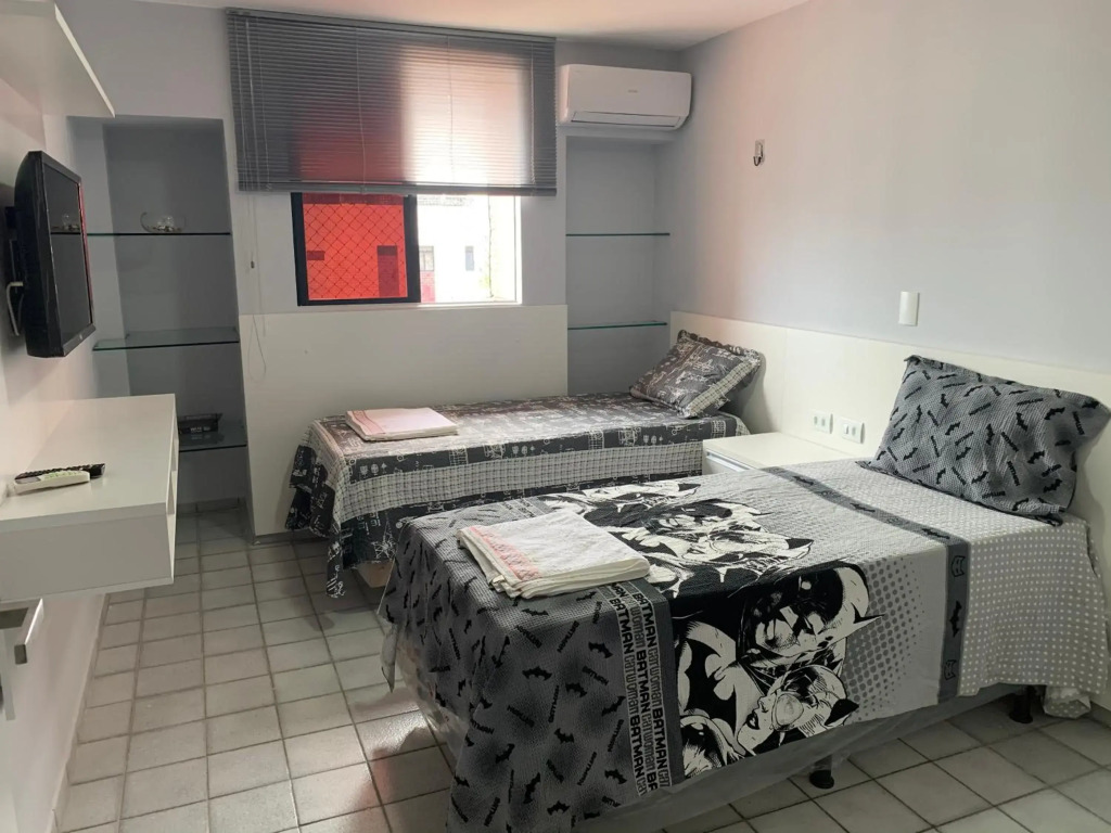 Apartamento amplo com acesso direto à praia!