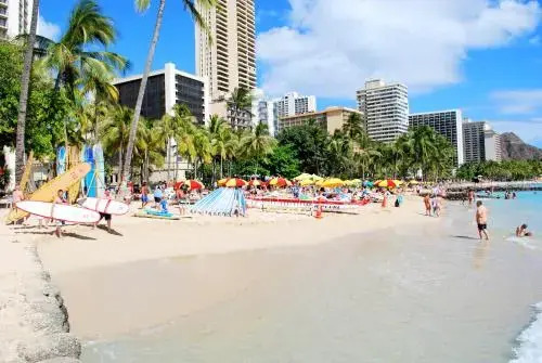 8th Fl. Waikiki Sunset Close to Beach Parking