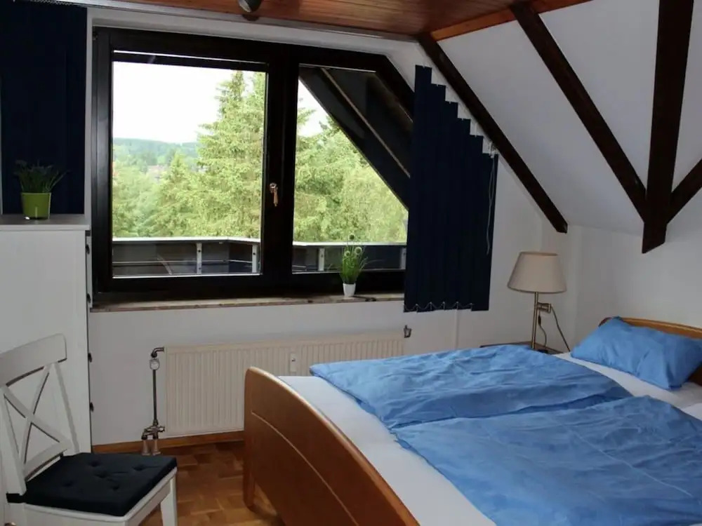 Holiday Apartment Weitblick at the spa Park