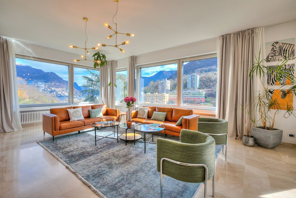 Lugano Lake View Villa with Private Pool