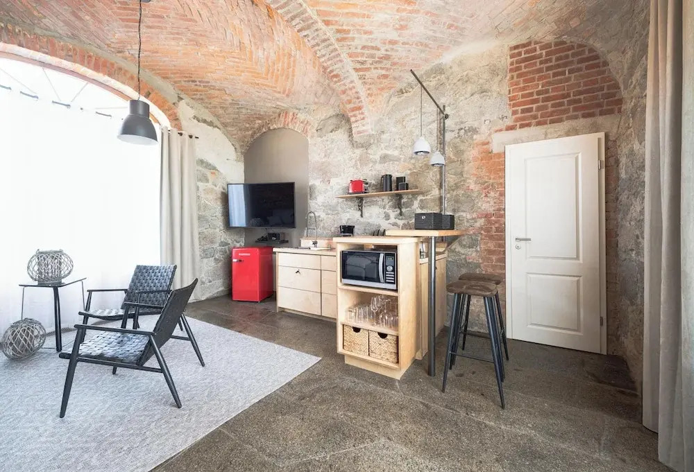 HexenburgbeiDresden Stylishes Designerappartement mit Schlafsofa, Terrasse - Nähe Sächsische Schweiz