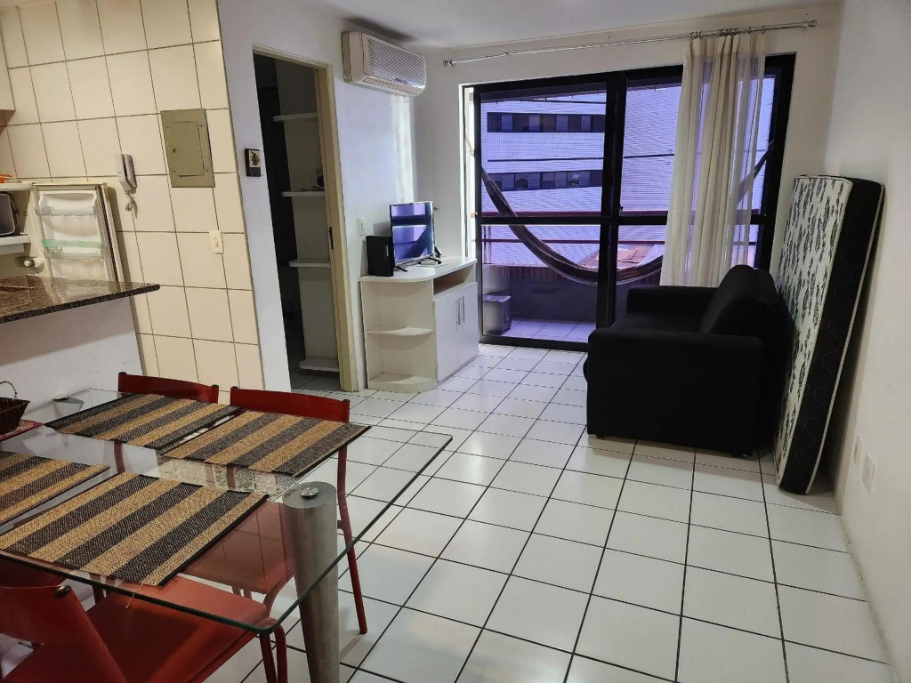 Apartamento 1 dormitório c/piscina