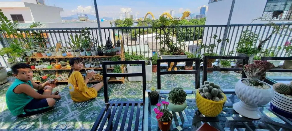 Sena home 4th-Rooftop Overlooking Danang Dragon bridge
