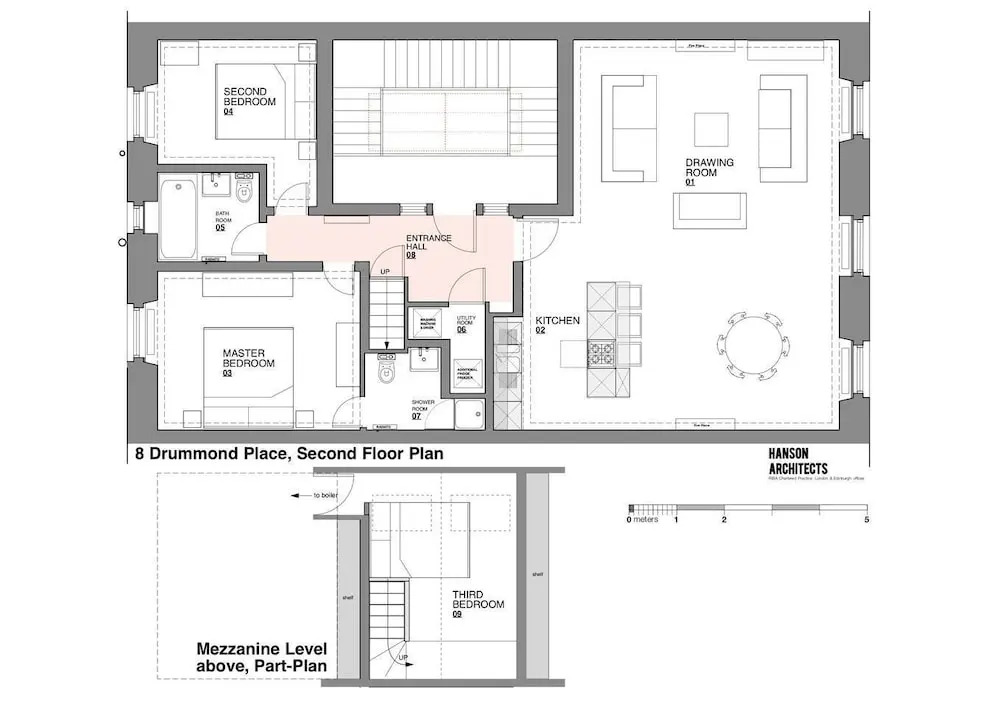 Stylish & Spacious Georgian New Town 3bed Apt