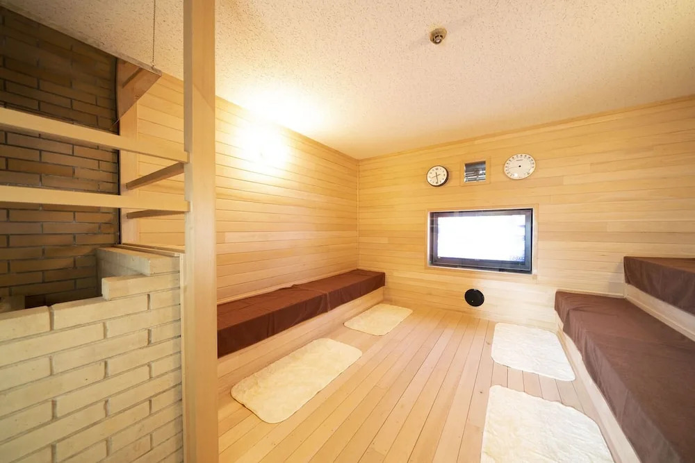 Asahi sauna Capsule Inn Hirosaki