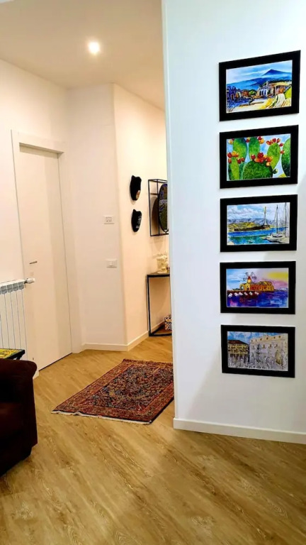 Apartment with One Bedroom in Palermo, with Wonderful City View, Furnished Balcony And Wifi - 7 Km From the Beach