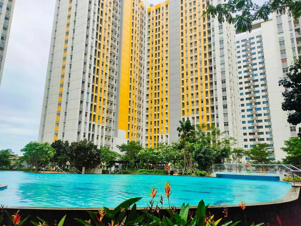 2Bedrooms MDN City Light View Free WiFi Apartment Springlake Summarecon Bekasi