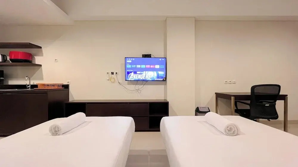 Relaxing And Stylish Studio (No Kitchen) Apartment At Skales Residence Nusa Dua Bali
