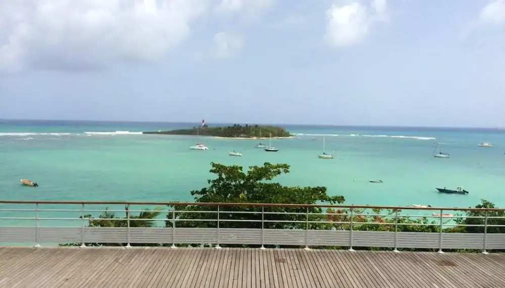 Apartment With one Bedroom in Le Gosier, With Wonderful sea View, Furn