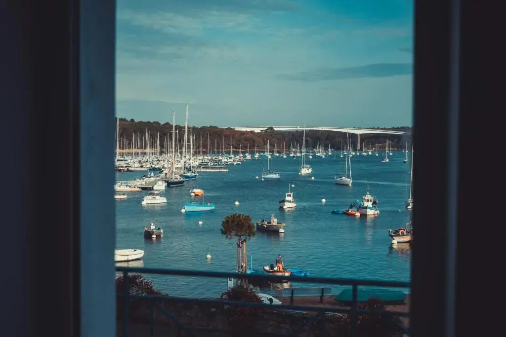 Appartement sainte marine vue mer