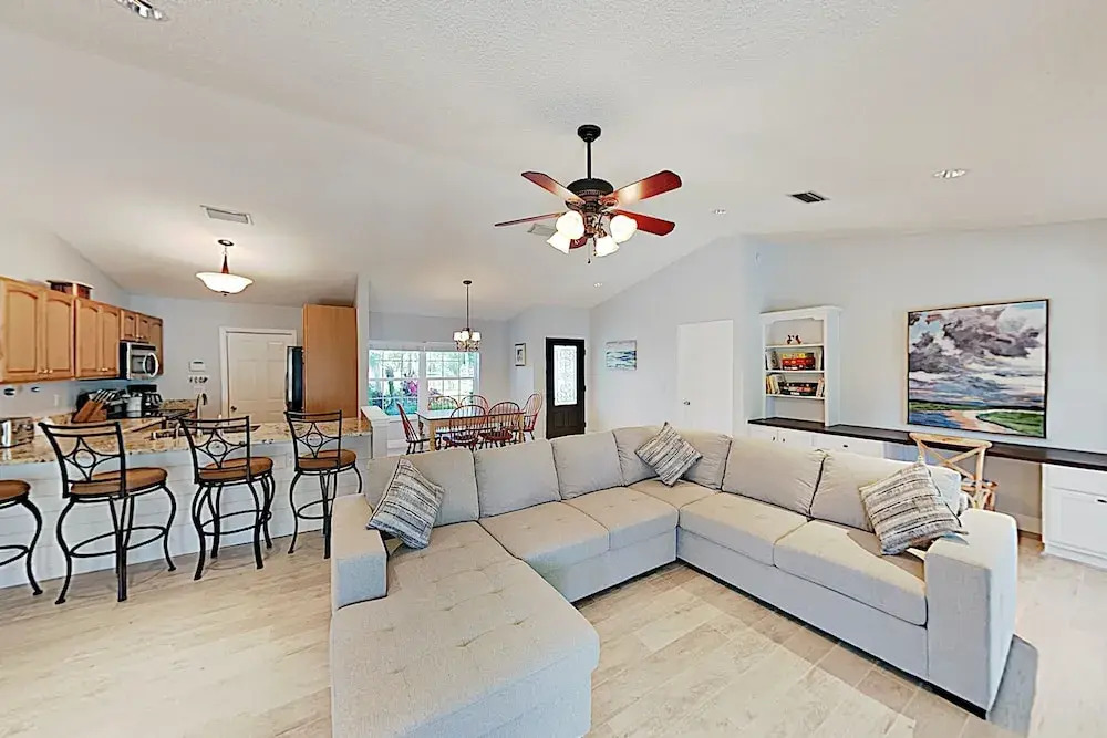 New Listing! Pool W/ Big Lanai, Near Beach 3 Bedroom Home