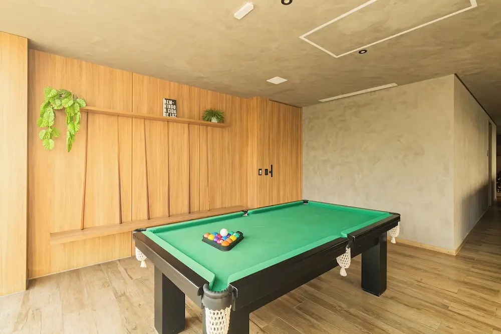 Duplex com piscina e academia