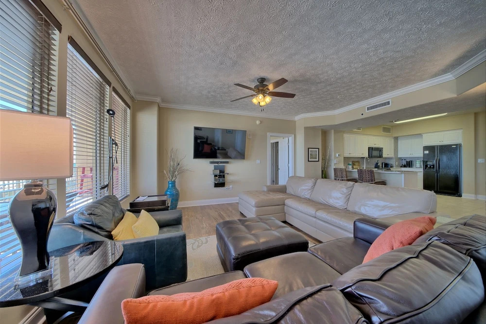 Astonishing Oceanfront Condo with Oversized Balcony to Enjoy Amazing Gulf View - Unit 0204 by RedAwning