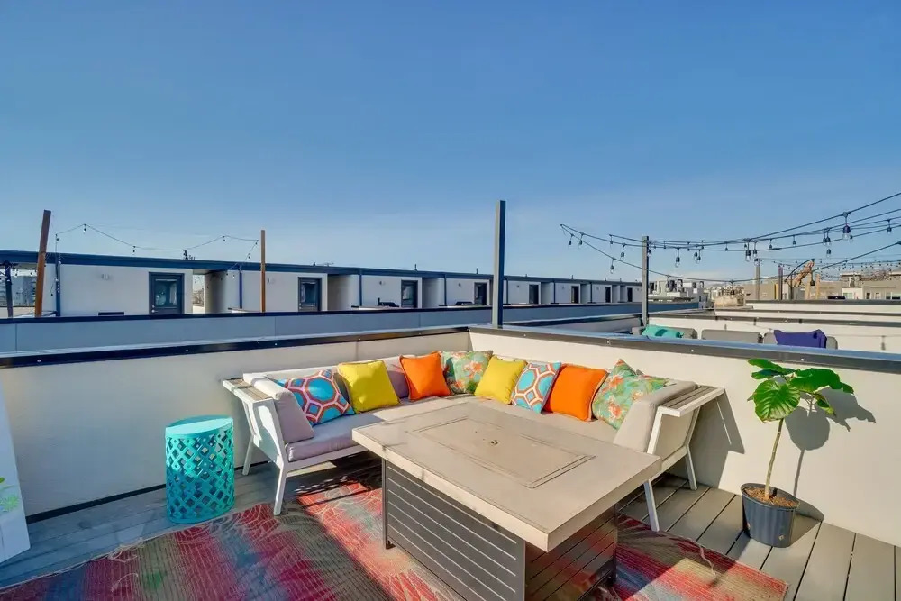 Rooftop Deck & Mtn Views: Luxe Denver Home