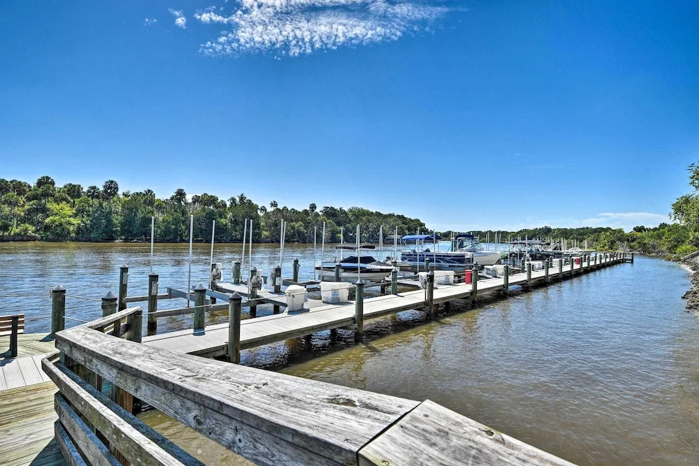 Waterfront Palm Coast Condo w/ Boat Dock & Pool!