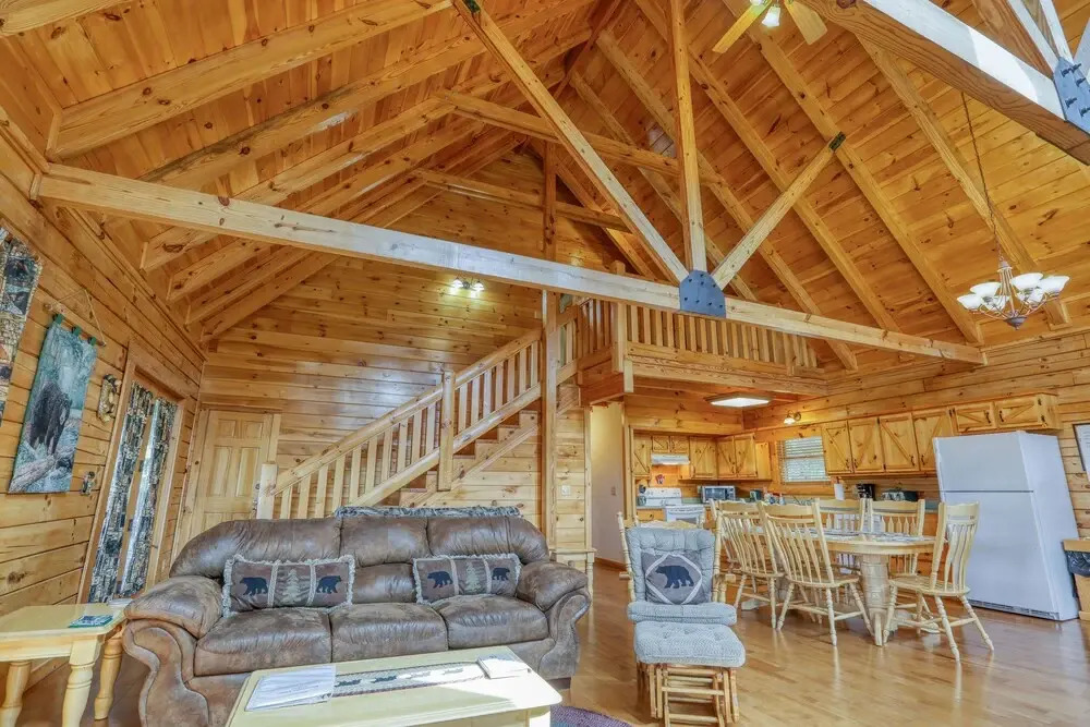 Mountain View - 2 Bedrooms, 2 Baths, Sleeps 6 Cabin by RedAwning