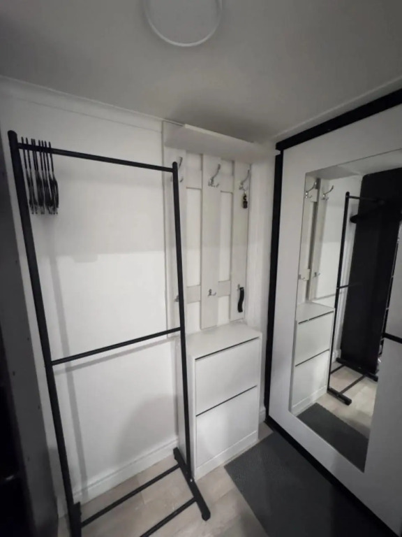 split-level studio with air conditioning