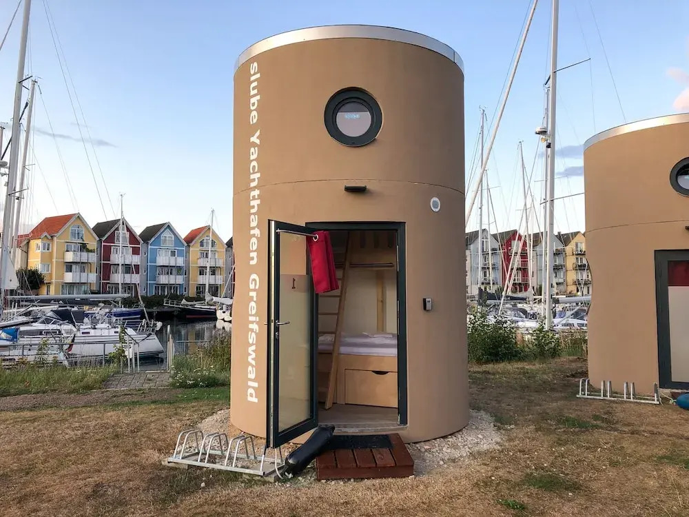slube am Yachthafen Greifswald