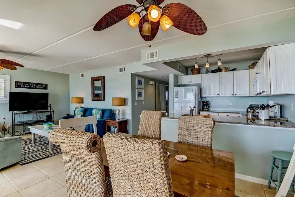 End Unit Oceanside Condo with Spectacular Ocean View from Living Area by RedAwning