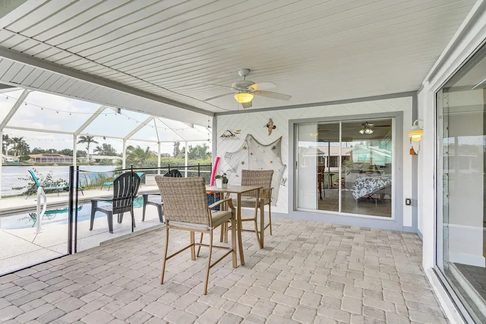 2 Mi to Bunche Beach, Waterfront Fort Myers Home