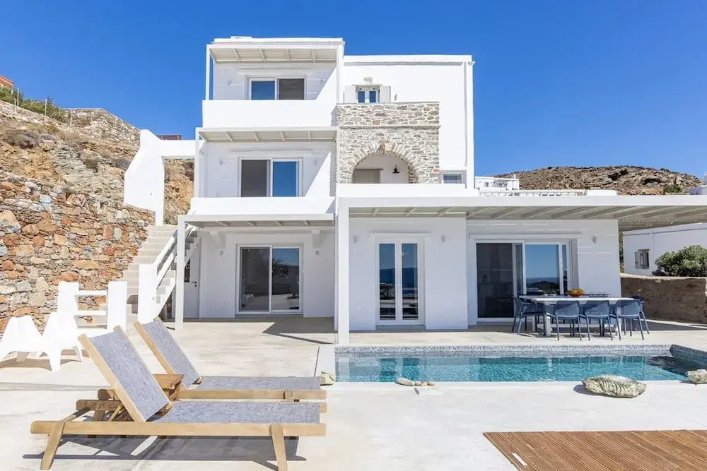 Ormos Seaside Villa G with private pool