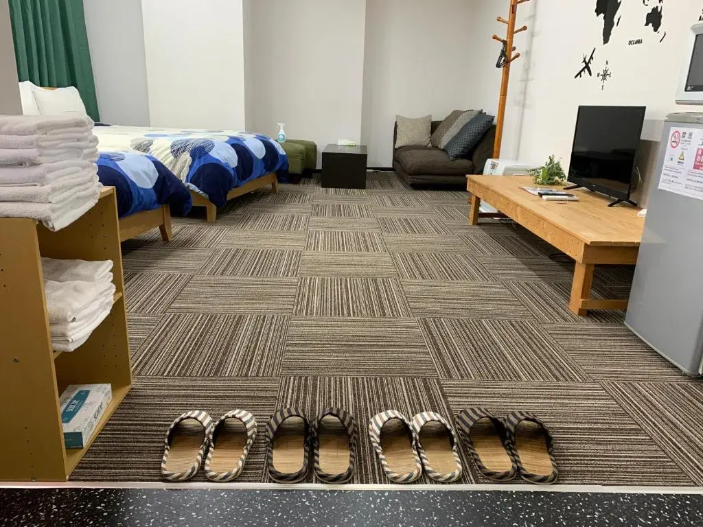 4人で一緒に熊本の中心地の最も広く安価な部屋 KDY stay