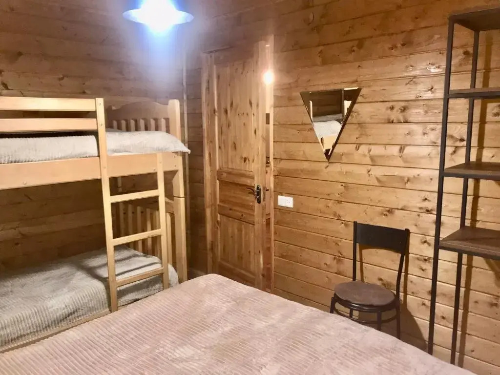 cozy wooden cottage in Bakuriani