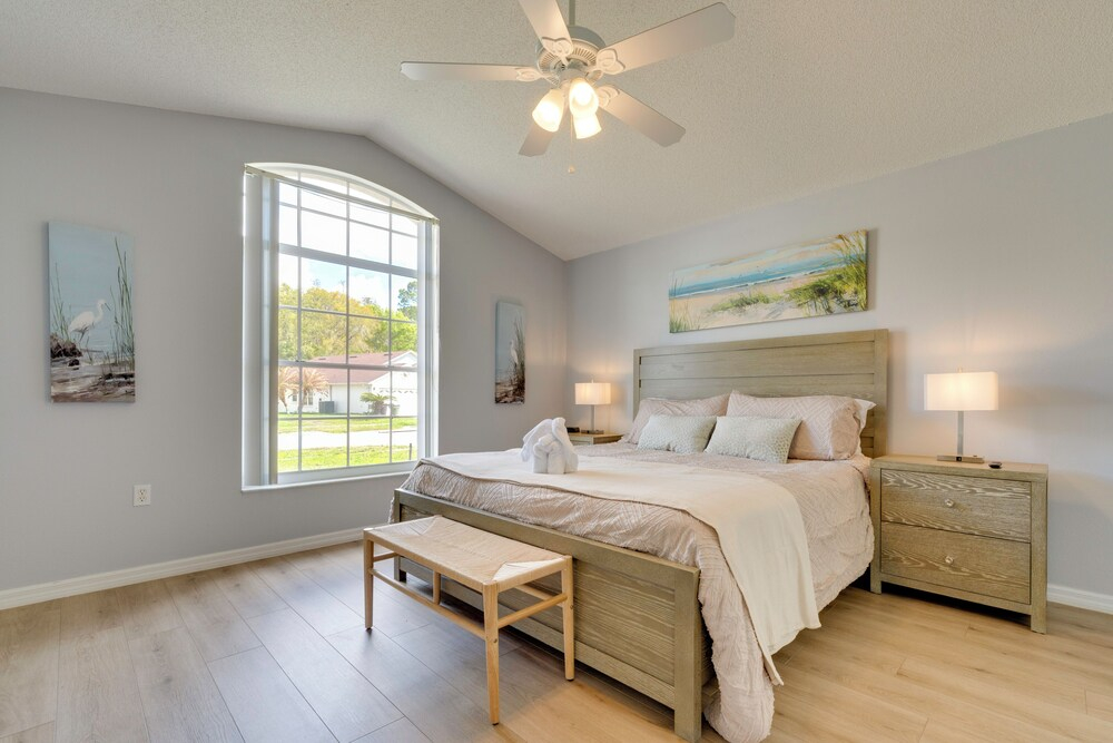 Family Fun! Modern Home w/ Pool ~ 8 Mi to Disney