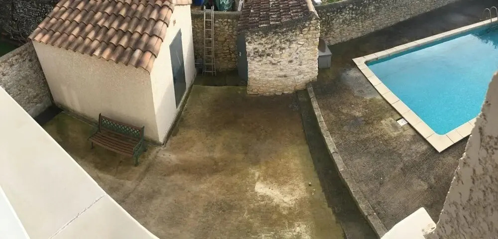 House With 2 Bedrooms in La Calmette, With Private Pool, Enclosed Gard