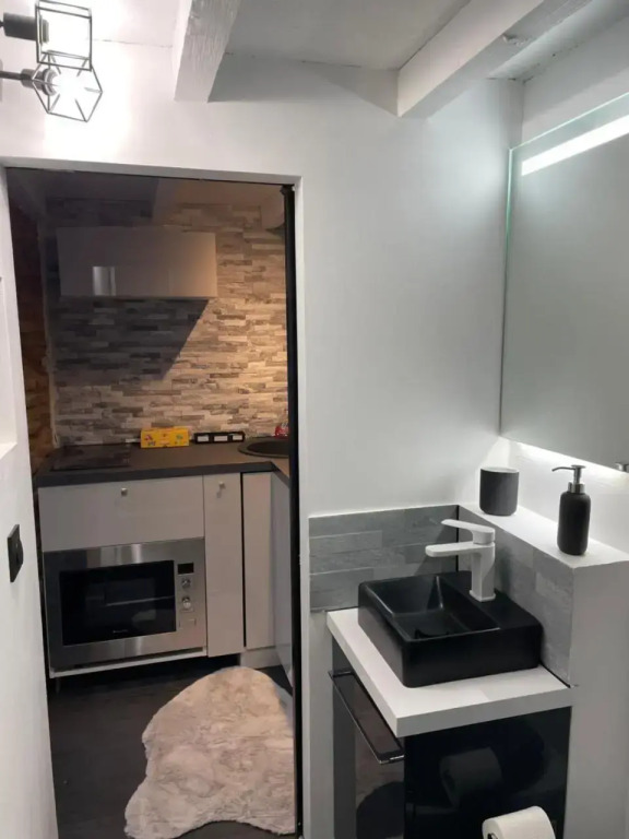 Studio rénové, terrasse privative, 300m du Capitole
