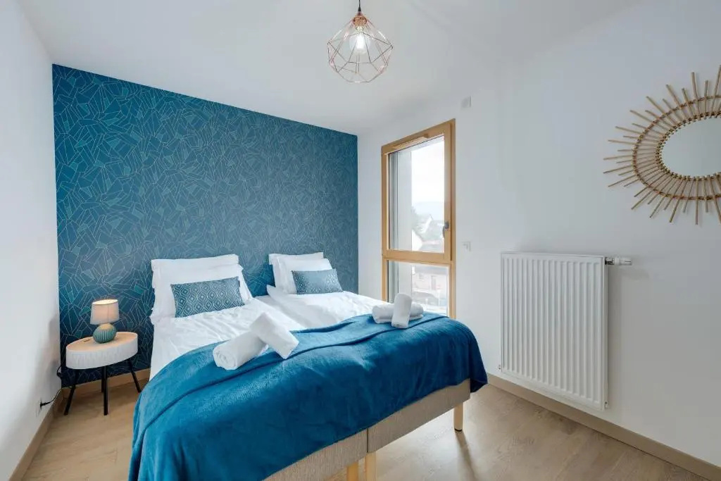 L'Art de Ville - 2 bedroom near the city center terrace and garage