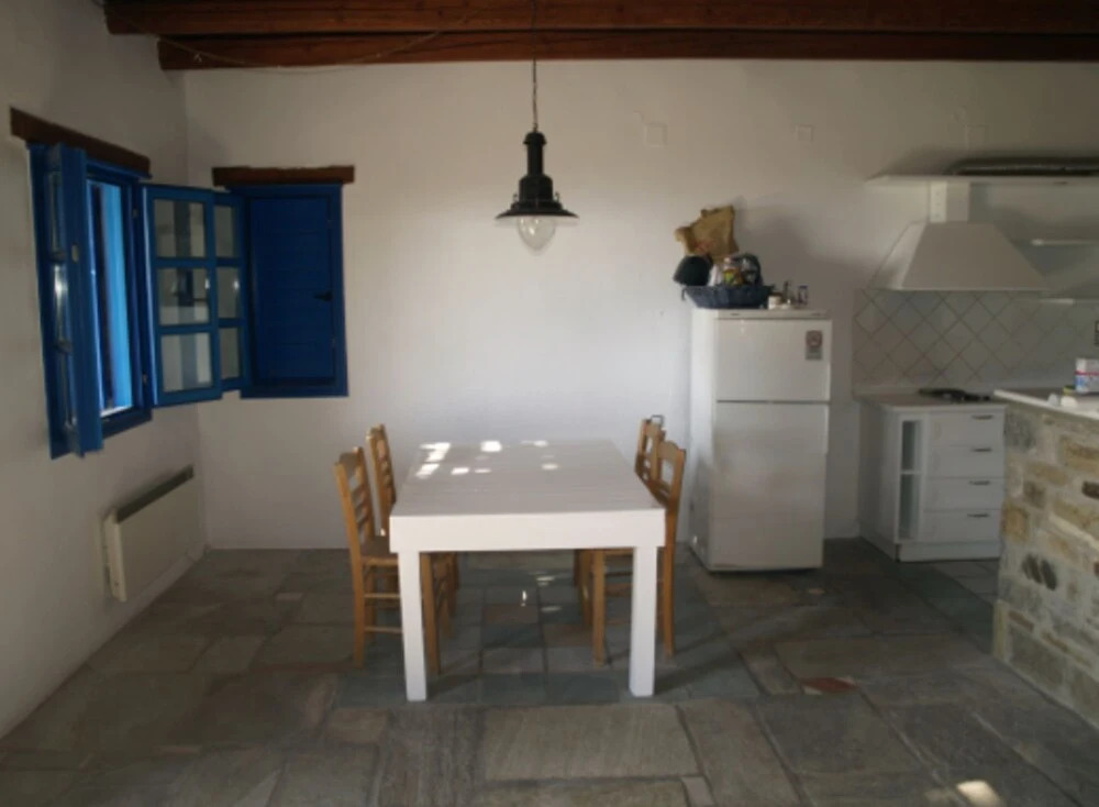 House With 2 Rooms in Drios, With Wonderful sea View, Furnished Garden