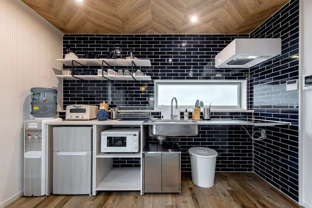 Kitchen and Balcony 99 Stay Sasebo #SGx
