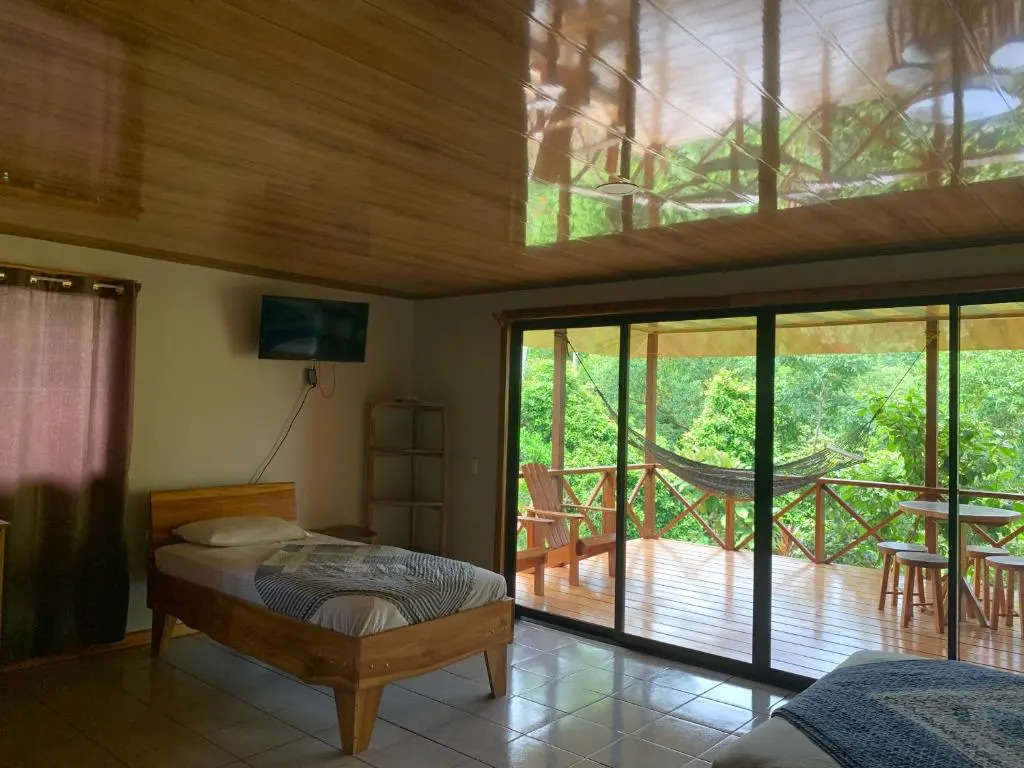 Villa with primary forest view