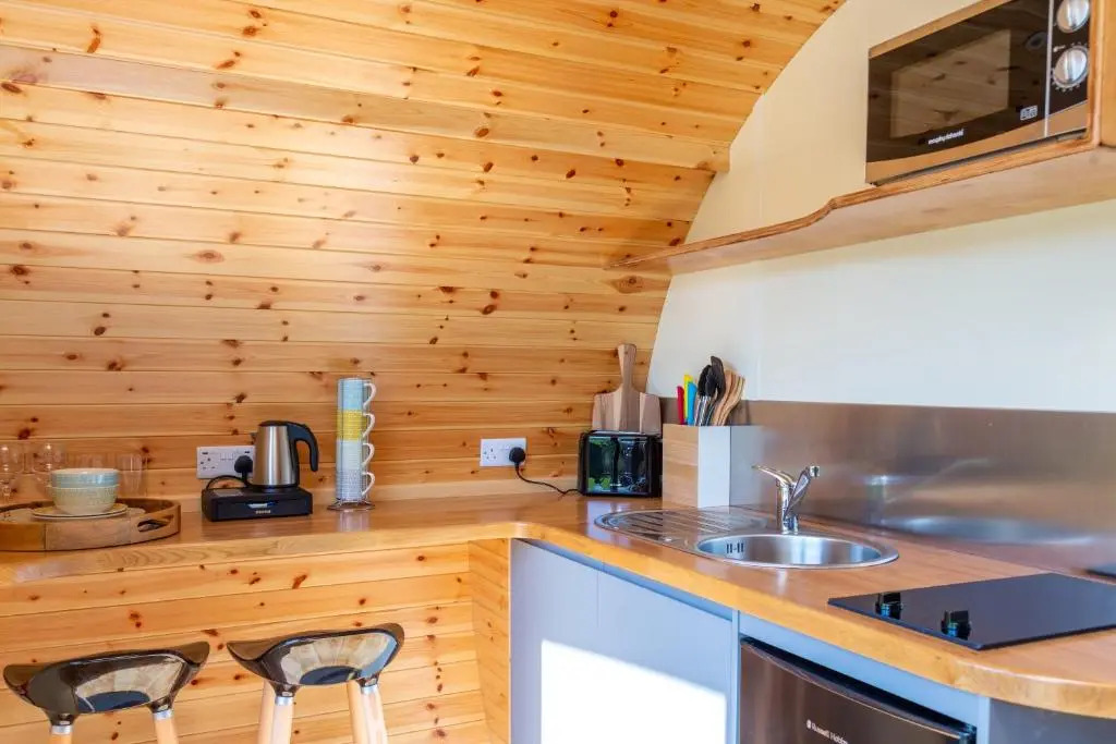 Fell View Park Escape Pods with hot tubs
