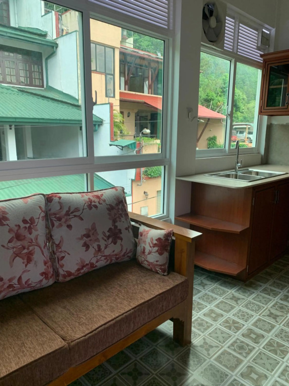 Luxury apartment with balcony