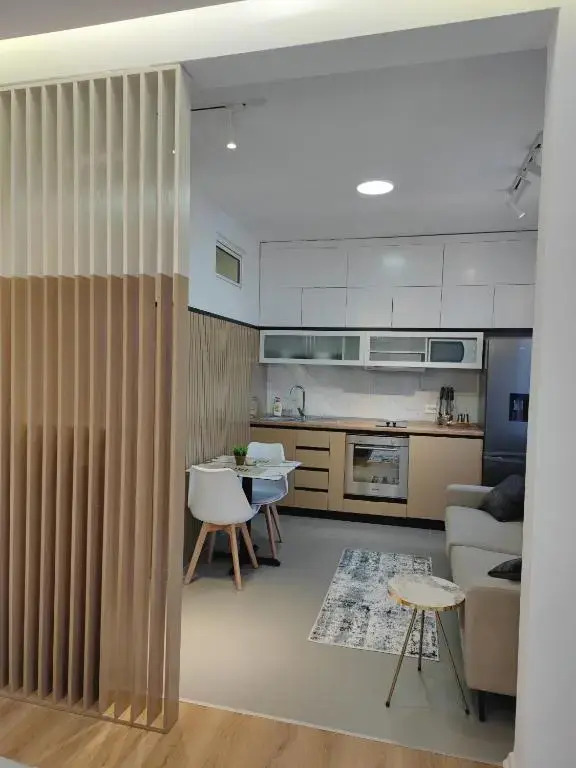 Fully equipped apartment in the city center with a lake view