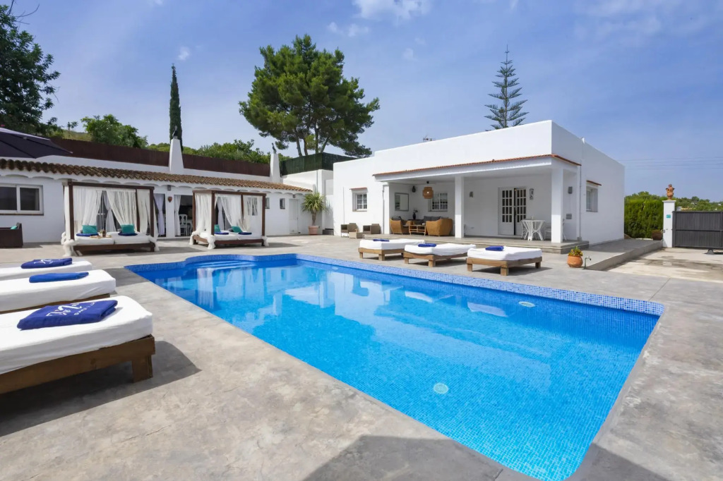 Villa near Ibiza Town Sleeps 10