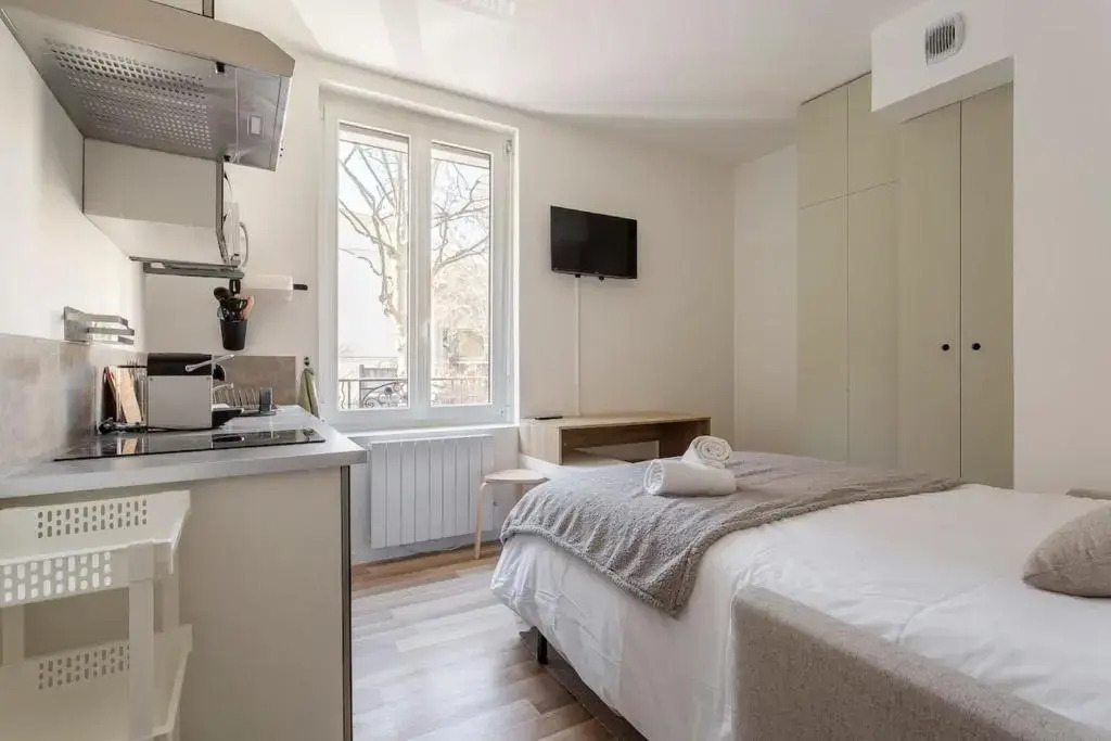 Studio Equipé Boulevard Stalingrad -2 personnes