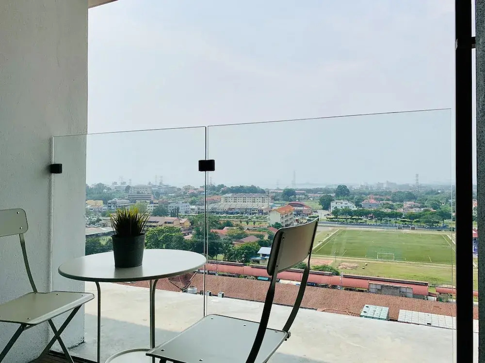 D'wharf Residence PD Waterfront Balcony View by AirPlan