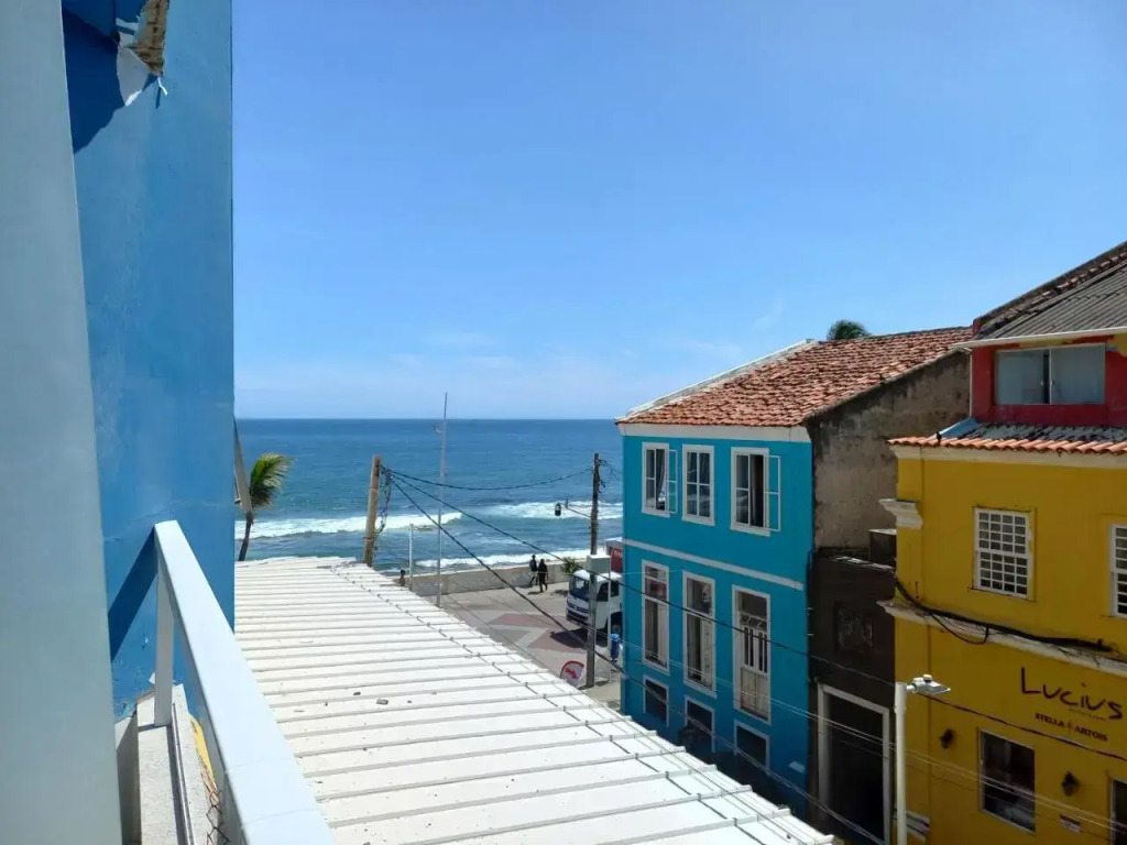 Studio Lateral Vista Mar Barra Internet cama de casal Netflix