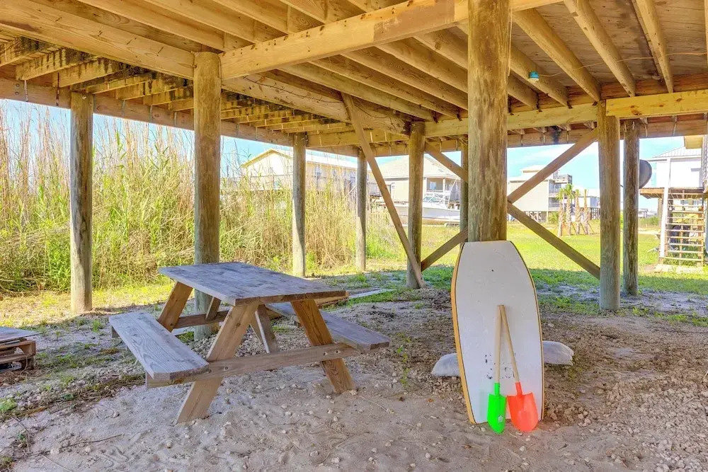 Breezy Dauphin Island Vacation Rental with Deck