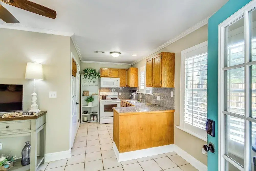 Walk to Beach: Waveland Retreat w/ Yard!