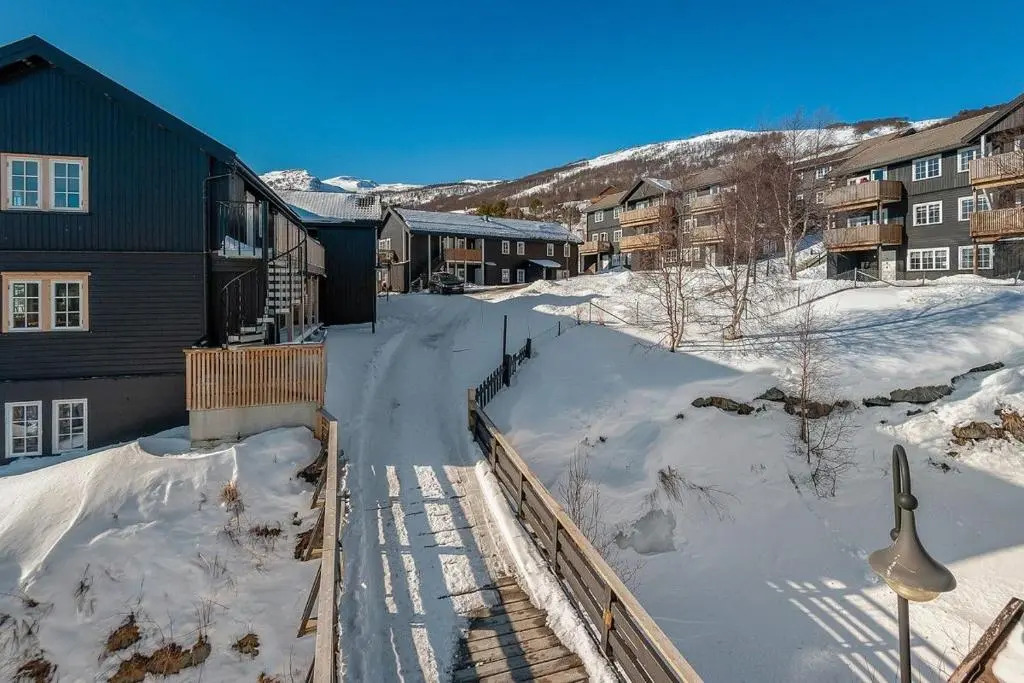 Oppdal Alpintun ski in ski out