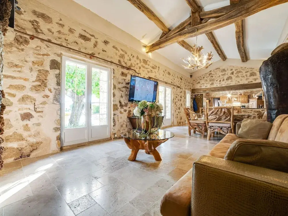 Stone Home in France With Private Pool