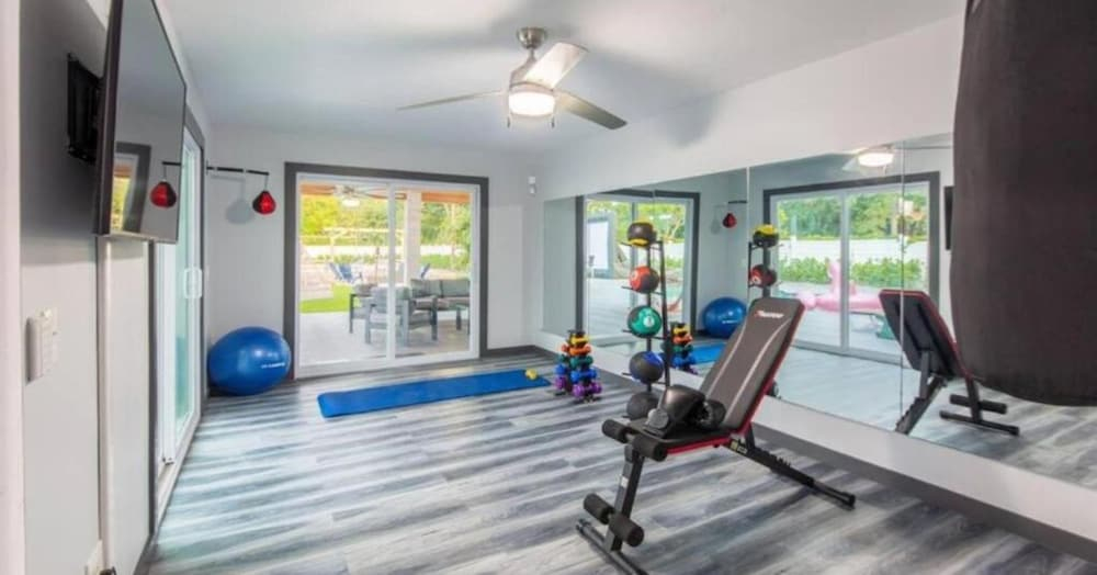 Athletic Villa Football Field Gym Cinema