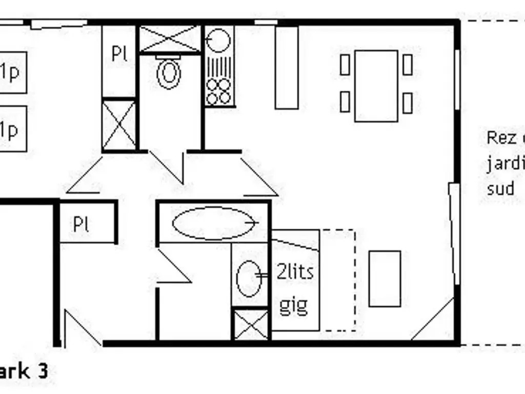 Appartement Méribel, 2 pièces, 4 personnes - FR-1-180-105